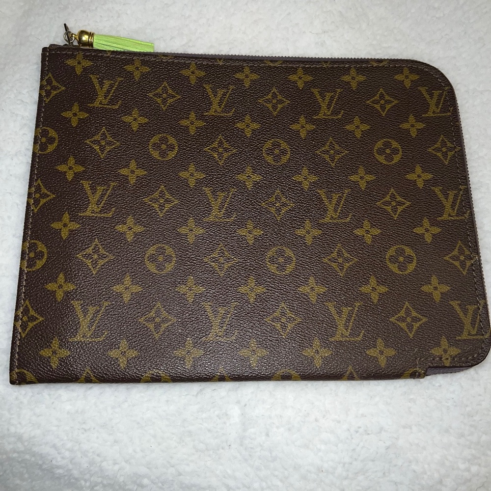 Louis Vuitton Mini Poche Documents Portfolio **Rare /Authentic**